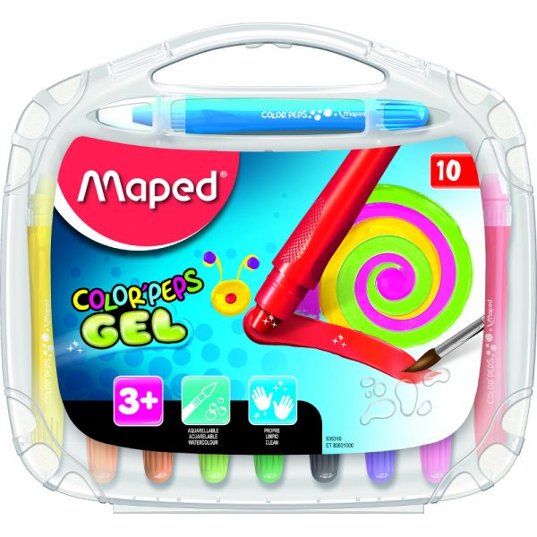 Kritpenset - Maped - Color\\\' peps 10 gelkritor