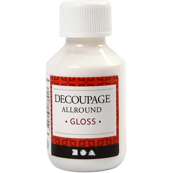 Decoupagelack - allround - blank - 100 ml Decoupagelack - allround - blank - 100 ml