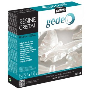 Resin Epoxy - Pebeo Crystal - Resin kit 300ml