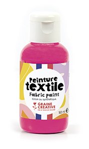 Textilfärg 50 ml neonrosa Textilfärg 50 ml neonrosa