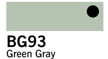 Copic Sketch - BG93 - Green Grey - Copic Sketch, Copic-penne, Markers, Penne, Penne, kridt & tusch