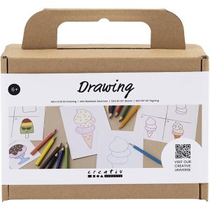 Mini DIY-sett Tegn søte ting 1 pakke Mini DIY-sett Tegn søte ting 1 pakke