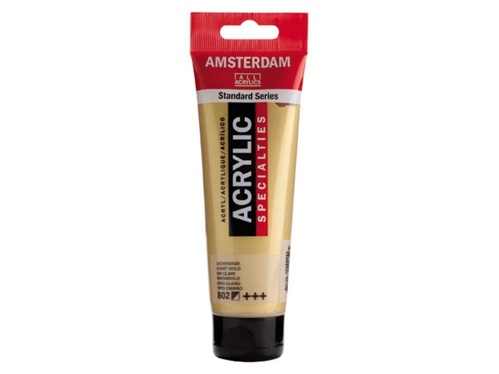 Amsterdam Akrylmaling120 ml - Lys Guld - Akrylfarver, Kunstnerfarver