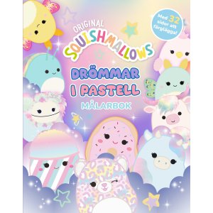 Squishmallows Pastelldrømmer - Fargeleggingsbok Squishmallows Pastelldrømmer - Fargeleggingsbok