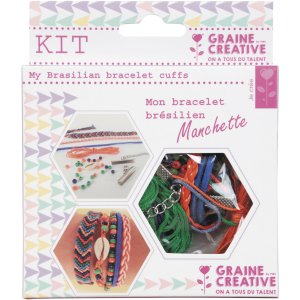 Set för att göra brasilianskt armband med 5 delar Set för att göra brasilianskt armband med 5 delar