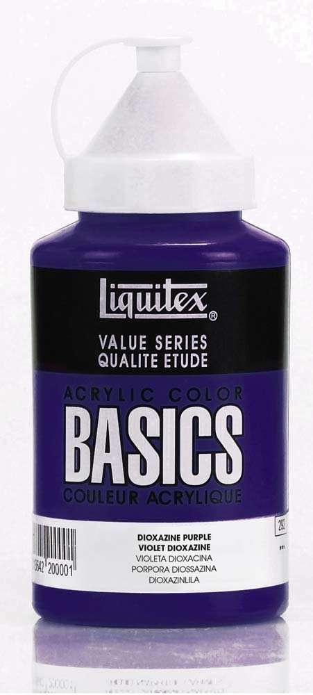 Akrylfärg Liquitex 400 ml - 186 Dioxazine purple - Akrylfärger, Konstnärsfärger