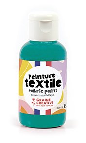 Textilfärg 50 ml turkos Textilfärg 50 ml turkos