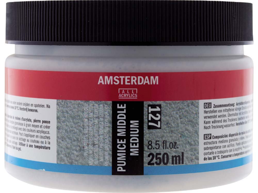 Pimpsten medium Amsterdam Medium - 250 ml - Akrylmedier, Malermedium, Fernis og kunstner medier til kunstmaling