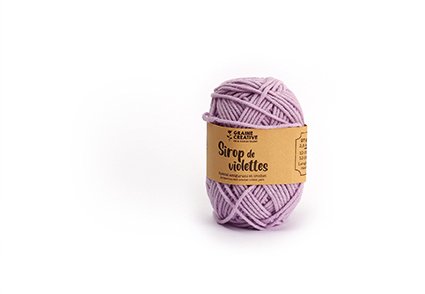 Amigurumi-garn i bomull, lila, 27 g Amigurumi-garn i bomull, lila, 27 g