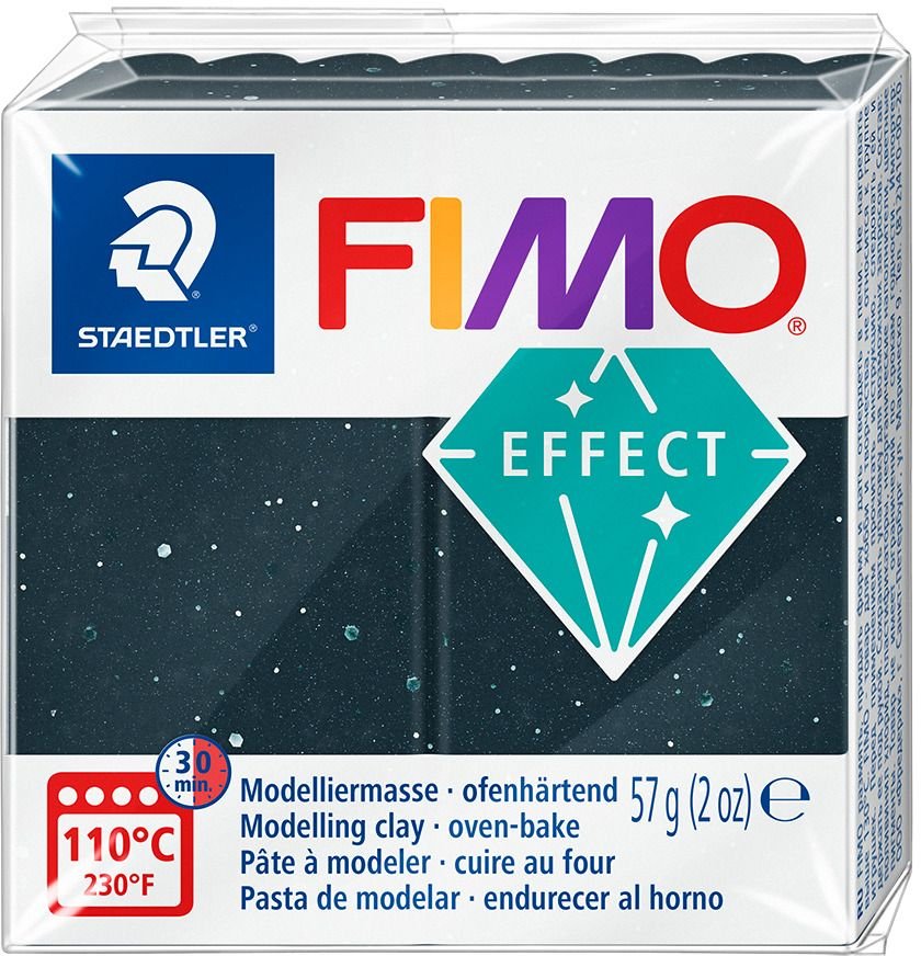 Model Fimo Effect 57g - Sort Granit - Fimolera, Modellere, Hobbyartikler til børn, Hobbymateriale, Håndværk