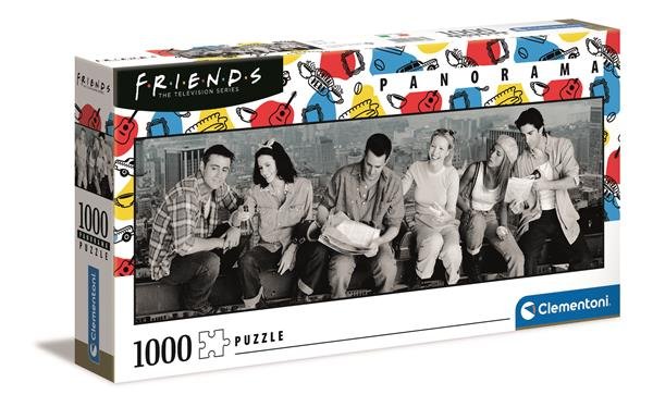 Puslespill HQ Kolleksjon Panorama 1000 brikker - Friends Puslespill HQ Kolleksjon Panorama 1000 brikker - Friends