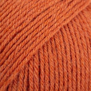 DROPS Fabel Uni Colour garn - 50g - Rost DROPS Fabel Uni Colour garn - 50g - Rost