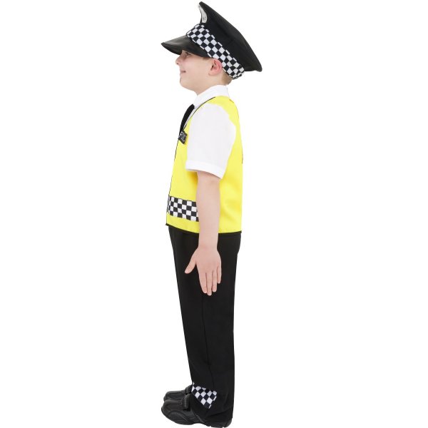 Poliskonstapel maskeraddräkt barn - Ålder 7-9 år Poliskonstapel maskeraddräkt barn - Ålder 7-9 år