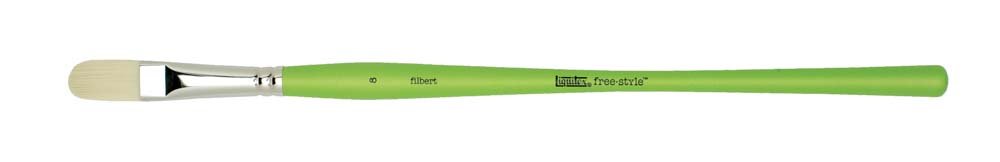 Syntetisk pensel Liquitex Filbert - Nr. 8 - Akrylpensler, Pensler