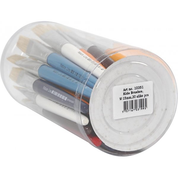 Barnpenslar - platta - 30 st Barnpenslar - platta - 30 st