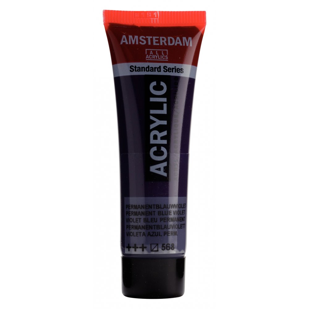 Akrylmaling Amsterdam 20 ml - Perm.Blue Viol - Akrylfarver, Kunstnerfarver