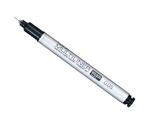 COPIC Multiliner SP - 0,05 mm - Fineliners, Penne, Penne, kridt & tusch
