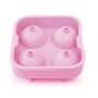 Tvålflexform med 4 runda former, 4,5 cm Tvålflexform med 4 runda former, 4,5 cm