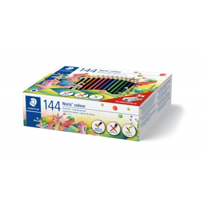 Fargeblyanter Noris - 144 blyanter