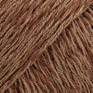 DROPS Belle Uni Colour garn - 50g - Kastanj (27) DROPS Belle Uni Colour garn - 50g - Kastanj (27)