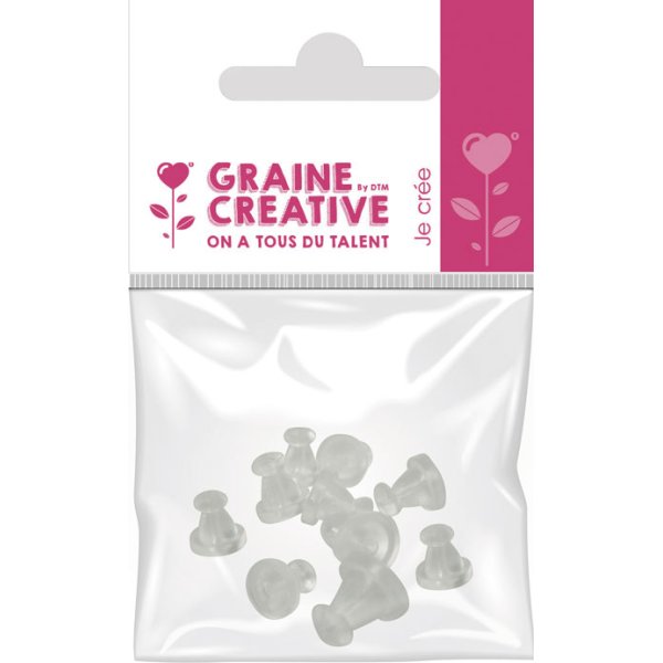Gummiproppar för örhängen, 10-pack Gummiproppar för örhängen, 10-pack