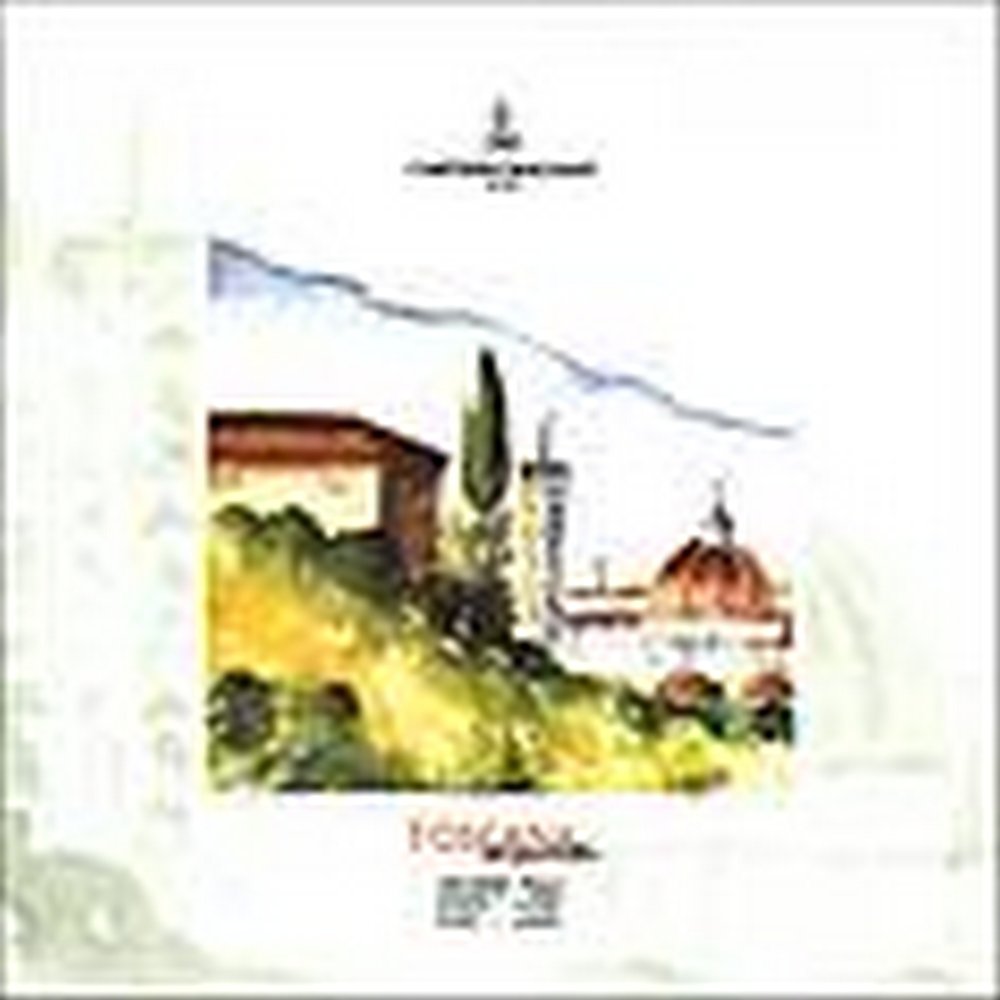 Akvarelblok Magnani Toscana 300 g GG - 30x30cm - Akvarelpapir, Blok