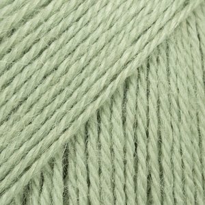 DROPS Alpaca Uni Color garn - 50g - Salviegrøn (9038) DROPS Alpaca Uni Color garn - 50g - Salviegrøn (9038)