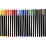 Colortime Fineliner Tusch - mixade frger - 24 st