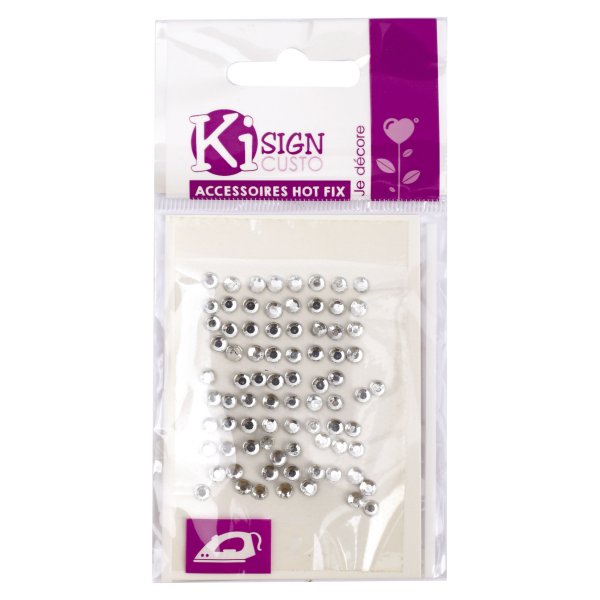 Strass 4 mm kristall (80 st) Strass 4 mm kristall (80 st)