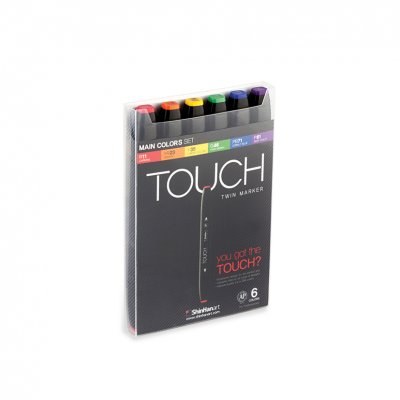 Touch Twin Marker 6st - Main Color