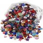 Rhinestones - 5-15 mm - 1600 st