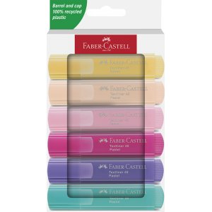 verstrykningspennset - Faber-Castell - TL 46 - Pastell 6 pennor