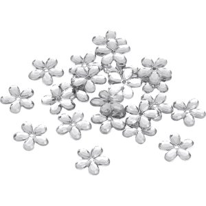Dekorationsspegelblommor 1,2 cm, 120 st