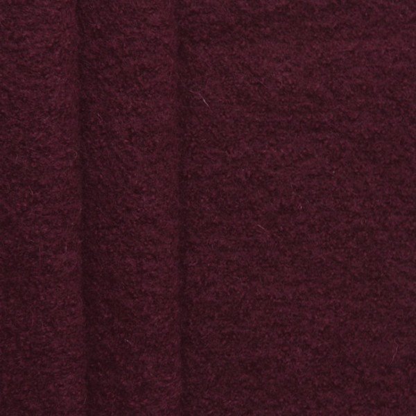 100 % Kokad ull Bordeaux - 140 cm - 100% ull, Ulltyg, Tyger