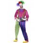 F�rgglad m�rdarclown maskeraddr�kt - Large