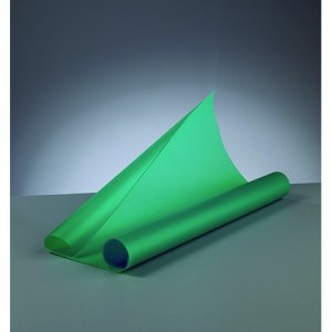 Gjennomsiktig papirrull 50,5 x 70 cm - grønn 115 g/m²