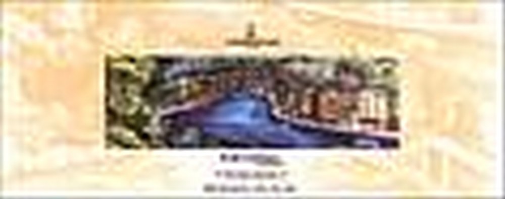 Akvarelblok Magnani Portofino 300 g S - 15x40cm - Akvarelpapir, Blok