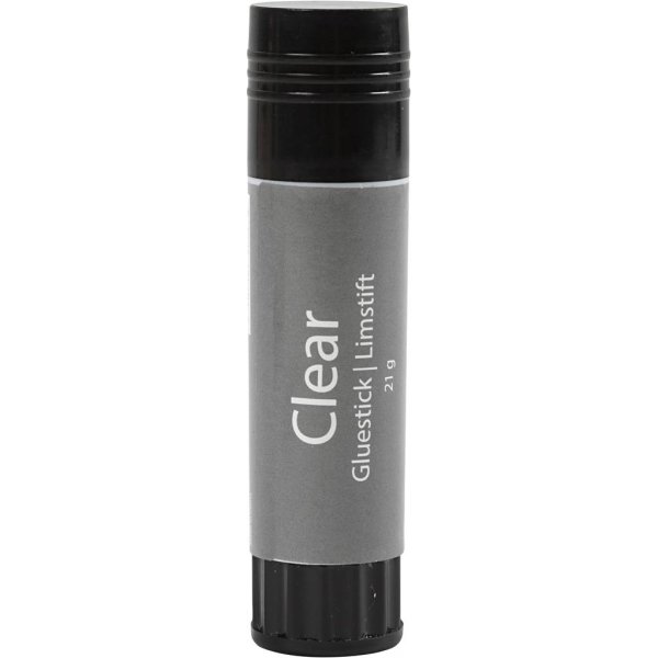 Clear Limstift - Rund - 21 g Clear Limstift - Rund - 21 g