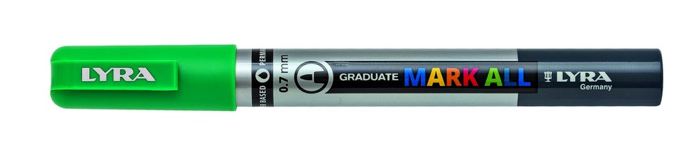 Mark All 0,7 mm Emerald green - Lyra Mark All, Markers, Penne, Penne, kridt & tusch