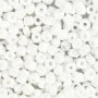 Rocaillepärlor 4 mm Vit pärlemor 25 g Rocaillepärlor 4 mm Vit pärlemor 25 g