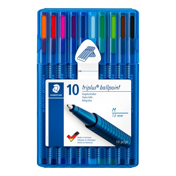 Kuglepen Triplus M - 10-pak