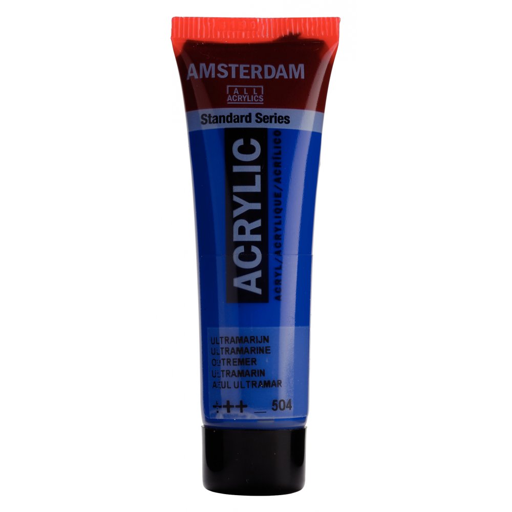 Akrylmaling Amsterdam 20 ml - Ultramarine - Akrylfarver, Kunstnerfarver