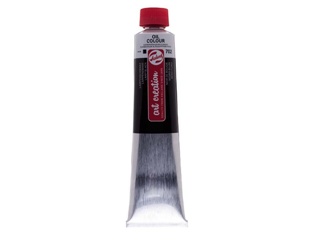 Oliemaling Art Creation 200 ml - Lamp Black - Oliefarver, Kunstnerfarver