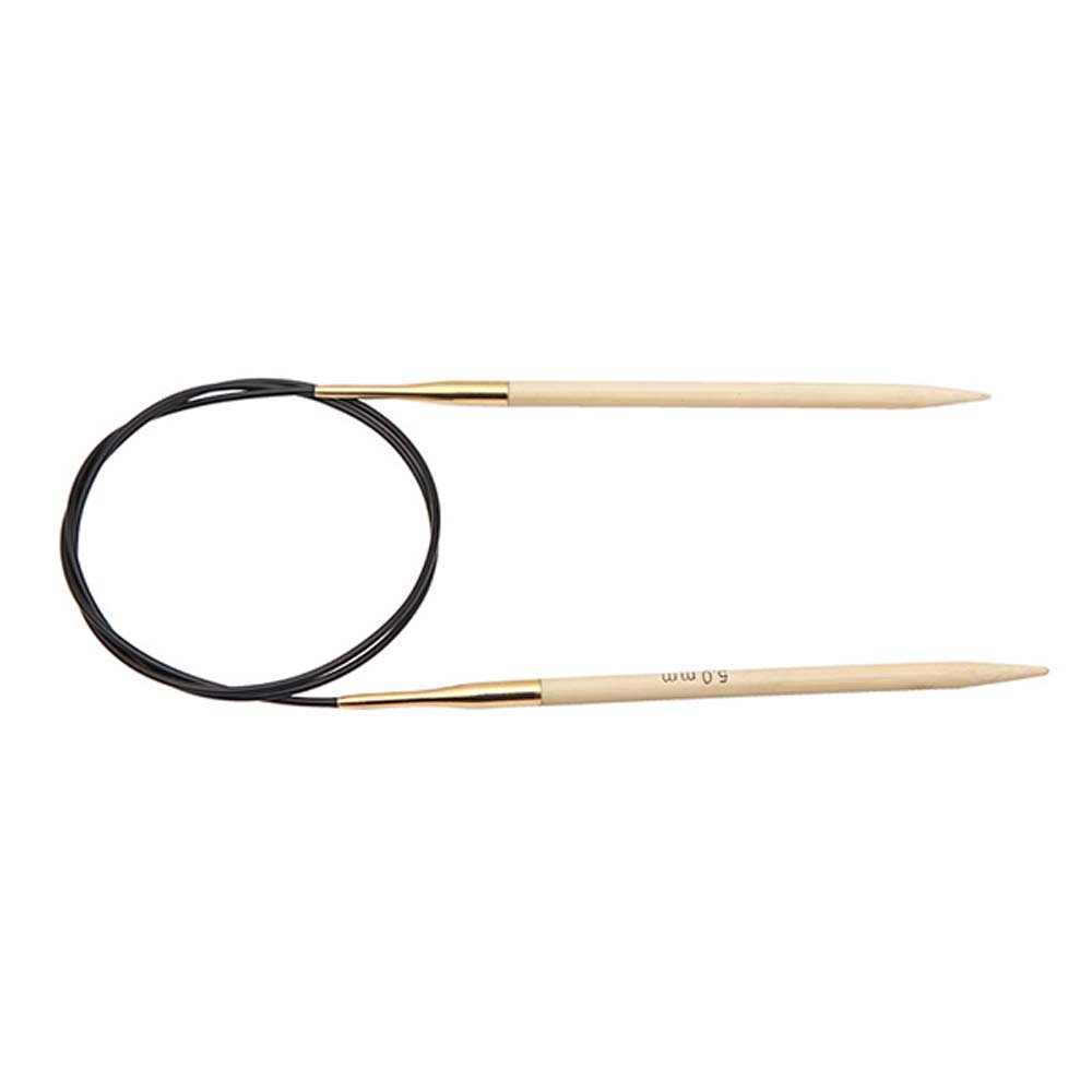 Rundpinde Bambus - 60 cm/8,00 mm - Rundpinde, Strikkepinde, Strikning, Strikke, hækle, knytte og væve