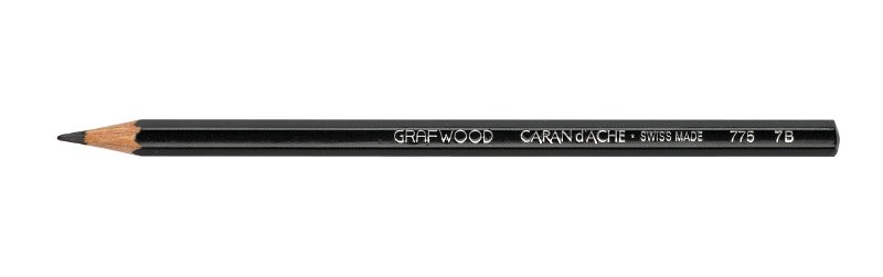 Grafitpen Caran D ́Ache Artist Grafwood - 7B - Grafit blyant, Penne, Penne, kridt & tusch