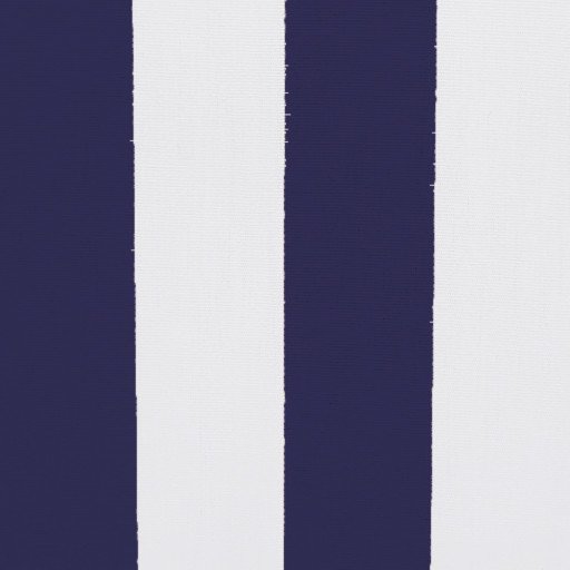 Markisestof Caribien Stripe - 508 - blå - Markisestof, Stof