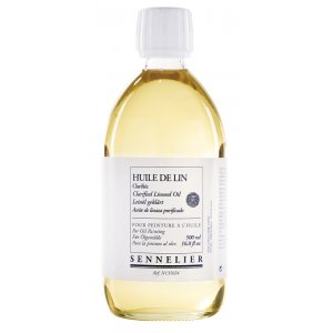 Oljemedium Sennelier 500 ml - Clarified Linseed Oil