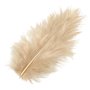 Maraboufj�drar 10 cm sandf�rgade 15-pack
