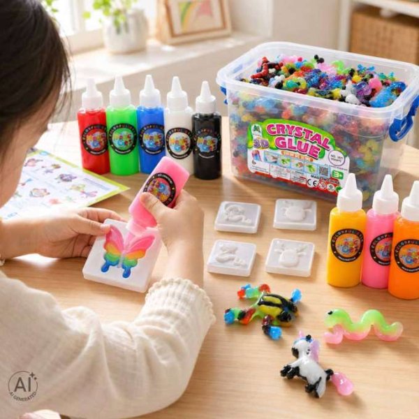 3D Crystal Glue Slime-set 26 delar 3D Crystal Glue Slime-set 26 delar