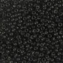 Rocaillep�rlor matta frozen Svart 3 mm 25 g